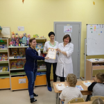 25 октября 2017 года врачи детского стоматологического отделения провели «Урок гигиены» в детском саду №116 Центрального района