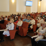 В СПб ГБУЗ «Городская поликлиника № 38» состоялось собрание посвященное годовому отчету работы поликлиники